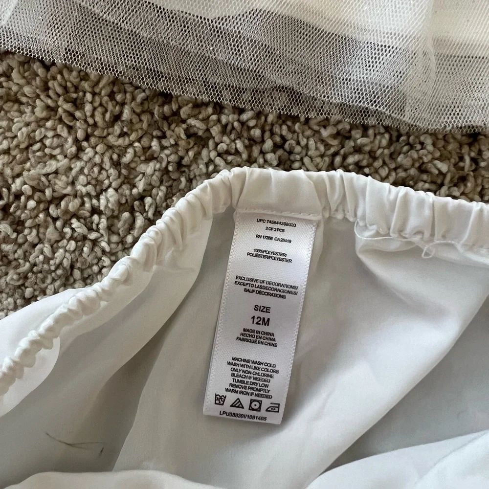 Nordstrom Little Me Dress for Baby Girl Size 12 Months NWOT